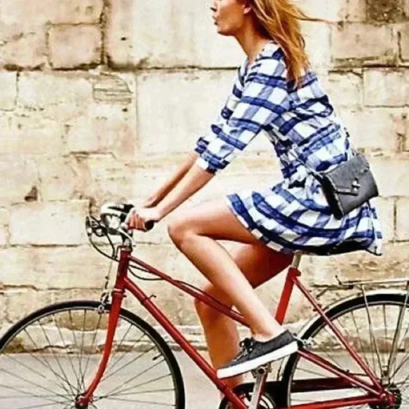 Maeve Anthropologie Devery Plaid Mini Belted Dress Small Women's - Picture 4 of 15